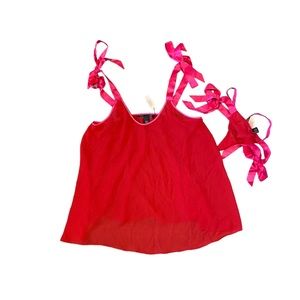 NWT Victoria’s Secret Set Intimate Top and Panty Size Medium